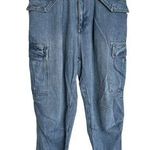 Lucky Brand Jeans, Liquid Denim Luxe Cargo Barrel Jean, EUC 4/27 Photo 0