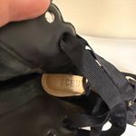 Schutz Black Suede Bootie Block High Heel Boot Women's SZ 5B Brazil Elegant Photo 6