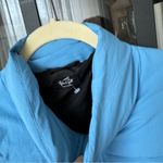John Galt Brandy Melville sky blue Macy quilted puffer jacket zip up pockets  Photo 5