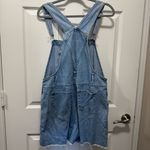 No Excuses Y2K  Denim Short Overalls Size Large Photo 6