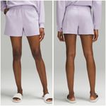 Lululemon Softstreme High Rise Shorts 4" in Lilac Ether Size 10 LIKE NEW Photo 0