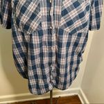 Vintage Northwest Blue Plaid Denim Button Down Shirt Size undefined Photo 3