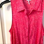 Splendid  sleeveless button down shirt Photo 11