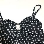 Swim Solutions Keyhole Hardware Tankini Swim Top Size 14 Photo 3