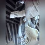 Madewell  Mira Women’s striped boxy button down top. Blue & white stripes, Small Photo 8