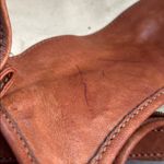 Frye campus crossbody saddle bag full leather flap closure western boho chic Photo 4