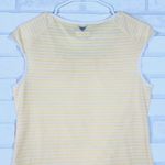 Columbia  PFG Fishing Gear Omni Wick Sleeveless Top Striped Yellow White Medium Photo 6