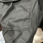 ZARA  Black Hooded Longline Rain Jacket Photo 3