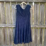 Ralph Lauren Lauren  Navy Lace Sleeveless Dress | 6 Photo 2