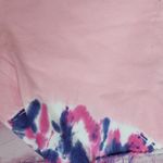 AGOLDE  PINK CUSTOM TIE DYE RAW HEM BERMUDA SHORTS SAMPLE STYLE 25 Photo 11