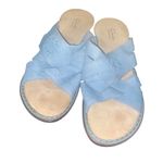 Clarks  Women’s Leisa Cacti Q Denim Blue Leather Eva Casual Sandals 7.5 m Photo 1
