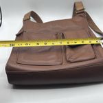 Fossil Vintage Y2K  American Classic Leather Shoulder Bag Zip 75082 Photo 6