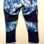 Lululemon - Mesh With Me Crop Leggings- Seaside Alberta Lake/Naval Blue- Size 8 Photo 6