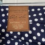 Coldwater Creek Women Jeans 16 Seeing Spots Ankle Jeans Blue White Polka Dot NEW Photo 4