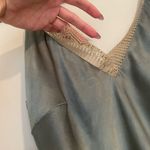 Satin Camisole with Lace Green Size XS Photo 1