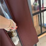 ZARA  flare high rise pants leggings chocolate brown pull on ribbed trousers Photo 5