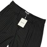 Jaded London Pinstripe Goliath Baggy Shorts, Black, W36 Photo 8