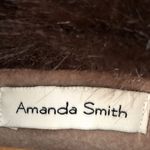 Amanda Smith  Brown Cape with Faux Fur. Free Size Photo 1
