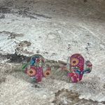 Handmade Colorful Cactus Stud Earrings Acrylic Lightweight Boho Western Jewelry Photo 1