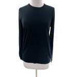 Cuyana NWT  Classic Cotton Cashmere Crewneck Sweater Black XS Photo 2