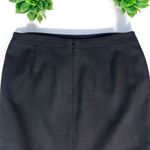 Marta Palmieri Vintage Italian Wool Pencil Skirt in Black Size M Photo 6