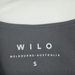 Wilo longline sports bra gray small Photo 3