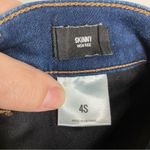EXPRESS  high Rise Skinny Jeans Size 4S‎ Photo 7