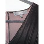 Tadashi Shoji Tadashi Collection Dress Size Small Womens Long Sleeve Purple Velour Jewel Maxi Photo 1