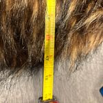 Forever 21  Faux Fur Vest Size PS Womens  Open Front Boho Glam Retro Festival Photo 5