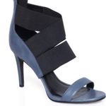 Halogen  Blue and Black Strappy Heels Photo 0