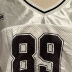 Cropped White Football Jersey 89 Photo 10