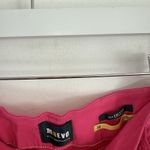 Maeve Anthropologie The Colette Crop Wide Leg Pants Pink Linen Blend Womens 30 Photo 3