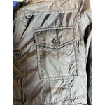 American Eagle outfitters jacket Women’s Teen Brown Medium Outdoors Pockets Zip Photo 4