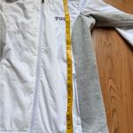 Antigua  White and Gray Windbreaker Jacket Photo 7