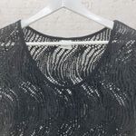 Alexa & Stella Black Crochet Mesh Swim Cover Photo 6