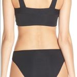 l*space L Pointelle Rib Lee Lee Bikini Top Black Size Small NWOT Photo 6