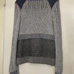 NEW! ICB new york blue knit double layer sweater tunic size XS Blue Photo 3