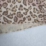 Wonderly Womens Cheetah Print Shorts High Waist Frayed Hem Size 30 Brown NEW Photo 4