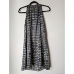 BCBGMAXAZRIA Shift Dress Women MOD ROUND PRINT Sleeveless Black Size Medium Photo 5