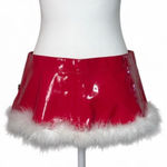 Victoria's Secret Victoria’s Secret vinyl Santa Skirt Photo 0