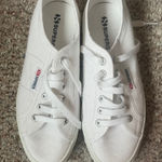 Superga  2750 Cotu Classic Sneakers white tennis shoe women’s 7 men’s 5.5 EUC Photo 0