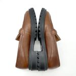 Madewell  The Bradley Lugsole Loafer English Saddle Brown Leather Women’s Size 9 Photo 7