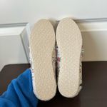 Toms Christmas Holiday Cats Belmont Shoes Light Gray Flats Women’s Size 7.5 Photo 4