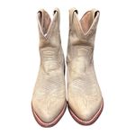 Frye Billy Ivory-Yellow Short Cowgirl booties size US 5.5 Photo 2