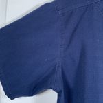 Carhartt  Navy Blue V-Neck Scrub Top Size Medium EUC #DS-1513 Photo 3