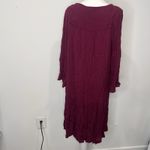 Knox Rose Maroon Purple Long Sleeve Dress Size XL Photo 5