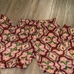 ZARA Floral Patterned Pants in Pink and Green Photo 2