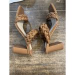 Dolce Vita Paily Heels Taupe Patent Stella, Leather Shoes Size 10 Braided Brown Photo 2