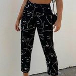 Princess Polly  Zavia faces crop pants in black Photo 0