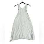 DKNY  Womens Linen Pinafore Jumper Dress Overalls 90s Y2K Grunge Photo 4